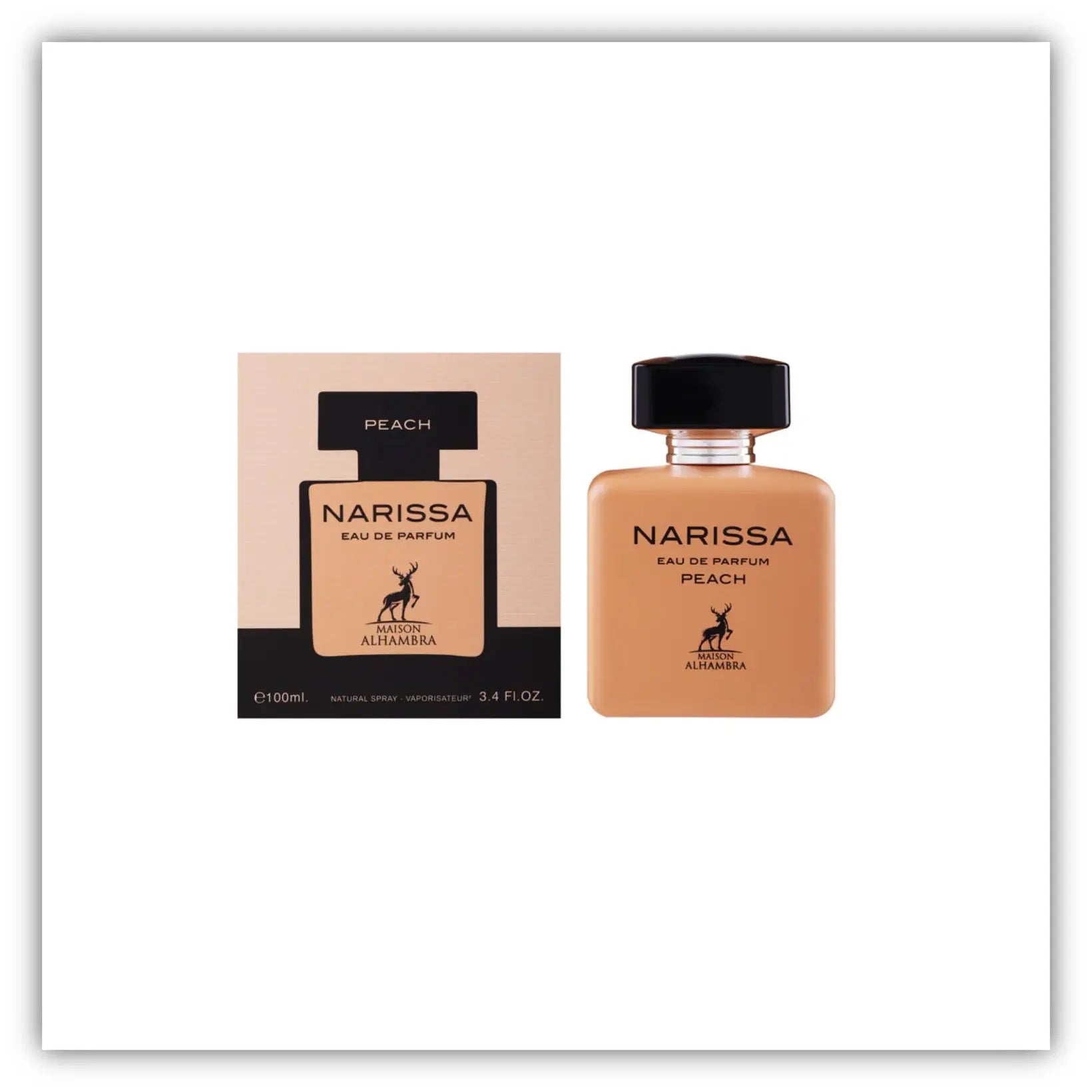 Narissa Peach Maison Alhambra Qamariya Perfume